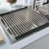 Ociekacz/Suszarka mata na zlew ze stali inox 47x33 cm Nett K-19(47) foto №2