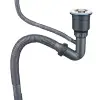 Zlewozmywak ze stali 1,5 mm z ociekaczem po prawej stronie inox Nett NS-6045(R) foto №10