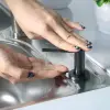 Czarny dozownik do zlewu na płynu do naczyń 500 ml Nett DFB-300 foto №3