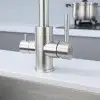 Bateria kuchenna trójdrożna do filtra ze stali inox Nett FS-33 foto №4