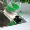 Czarny dozownik do zlewu na płynu do naczyń 500 ml ze stali Nett DTB-300 foto №4
