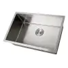 Zestaw zlewozmywak kuchenny i bateria ze stali nierdzewnej NS-6845 foto №2