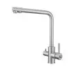 Bateria kuchenna trójdrożna do filtra ze stali inox Nett FS-33 foto №5