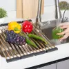 Ociekacz/Suszarka mata na zlew złota 45x36 cm ze stali Nett KG-16(45) foto №2