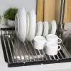 Ociekacz/Suszarka mata na zlew inox 45x36 cm Nett KH-16(45) foto №5