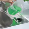 Czarny dozownik do zlewu na płynu do naczyń 500 ml Nett DFB-300 foto №4