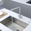 Bateria kuchenna trójdrożna do filtra ze stali inox Nett FS-33 foto №3