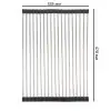 Ociekacz/Suszarka mata na zlew ze stali inox 47x33 cm Nett K-19(47) foto №8