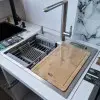 Bateria kuchenna do zlewozmywaka ze stali nierdzewnej Nett OS-30 foto №2