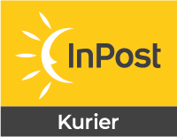 Kurier Inpost Koszt dostawy 20 zł. Przy zamówieniu na kwotę powyżej 300 zł wysyłka za darmo