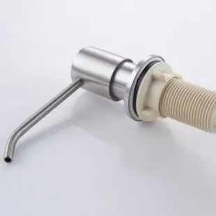 Dozownik do zlewozmywaka na płyn do naczyń ze stali Inox Nett DS-300 foto