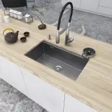 Zlewozmywak kuchenny jednokomorowy ze stali 1,5 mm podwieszany 70 cm Nett NS-7042