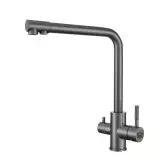 Grafitowa bateria kuchenna trójdrożna do filtra ze stali Nett FGr-33