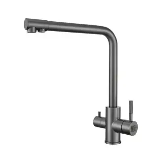 Grafitowa bateria kuchenna trójdrożna do filtra ze stali Nett FGr-33 foto