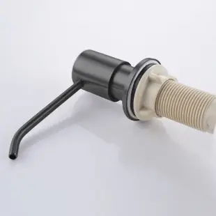 Grafitowy dozownik do zlewu na płyn do naczyń 300 ml Nett Gr-300 foto