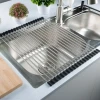 Zestaw zlewozmywak kuchenny i bateria ze stali nierdzewnej NS-7048 foto №6